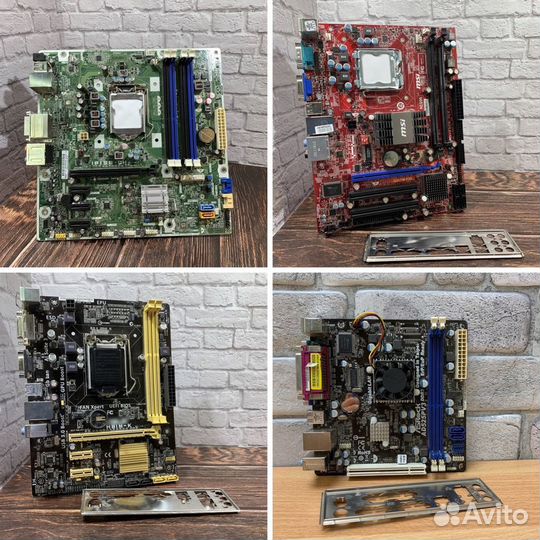 Материнские платы LGA775/1155/1156/1150/AM2/AM3