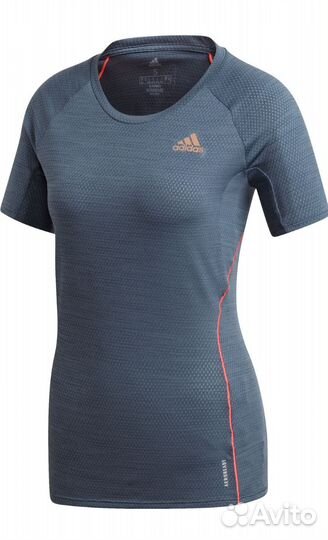 Футболка Adidas runner t-shirt damen. Оригинал