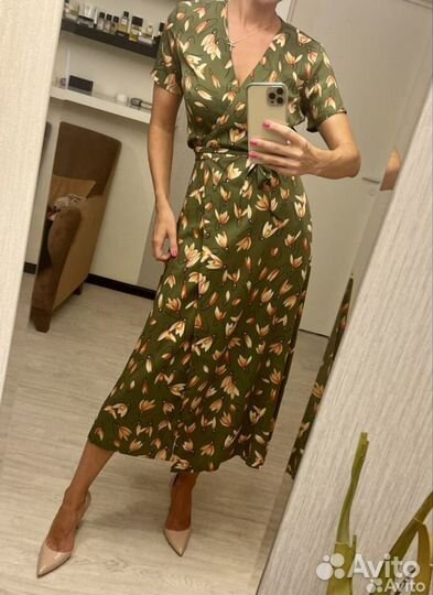 Платье на запах