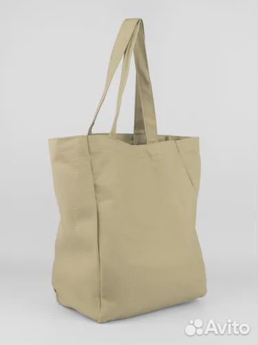 Шоппер Vans бежевый холщовый