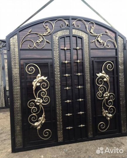Кованые/Распашные ворота a-7474