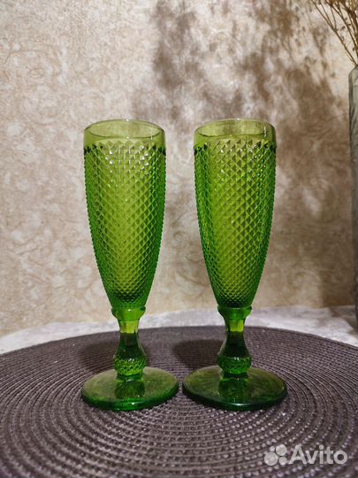 Бокалы Фужеры цветные