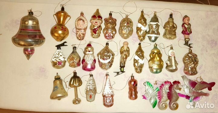 Елочные игрушки СССР