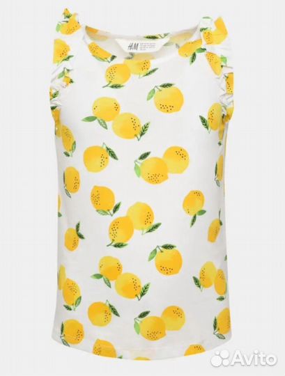 Футболка для девочки тонкий хлопок H&M