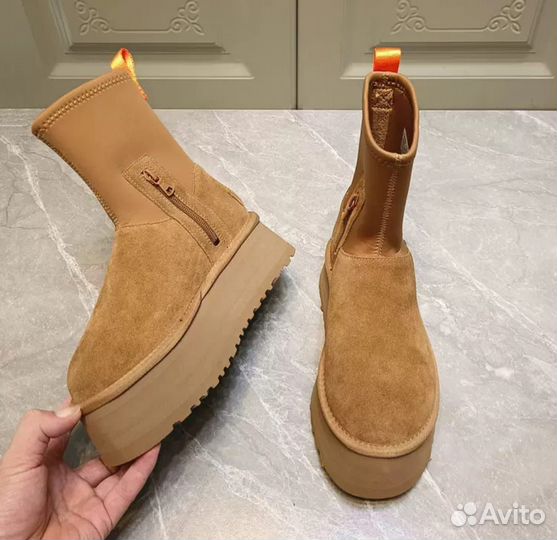 Женские угги UGG Classic Dipper Chestnut
