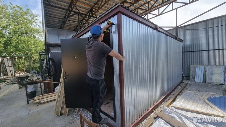 Бытовка хозблок под ключ