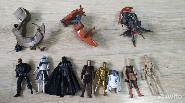 Фигурки из к/ф Звёздные войны