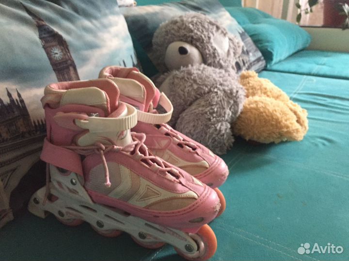 Коньки роликовые раздвижные Cougar/ Ролики