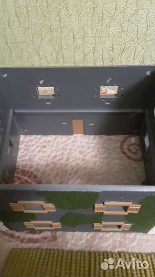 1\72 дом пластмаса