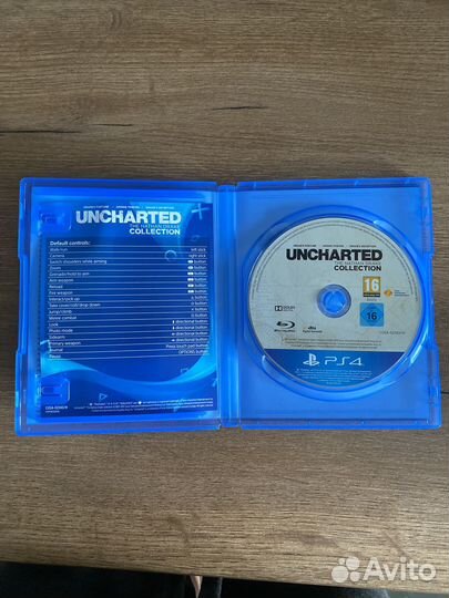 Uncharted The Nathan drake collection ps4 диск