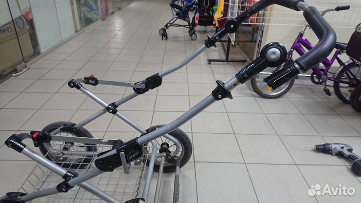 Шарнир сустав наклона ручки коляски Roan