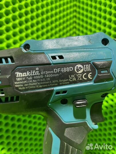 Шуруповерт makita DF488D 18v