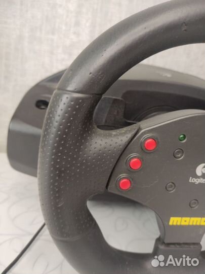 Игровой руль logitech momo racing 900