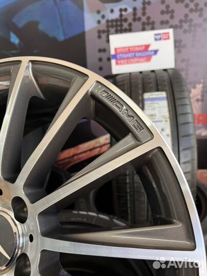 Диски Mercedes Benz r18 5*112 спицы amg 222