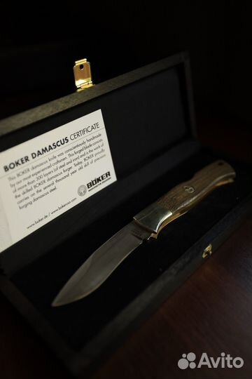 Нож boker damast