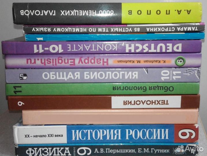 Учебник Немецкий Биология Физика История Технологи