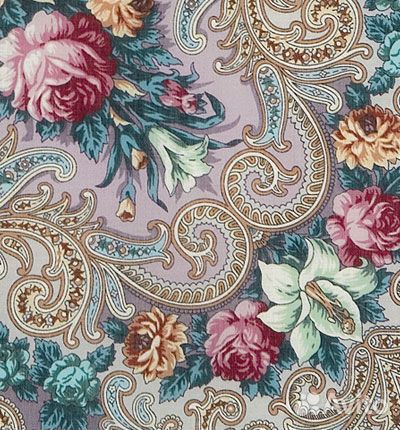 Павловопосадский платок Тайна сердца