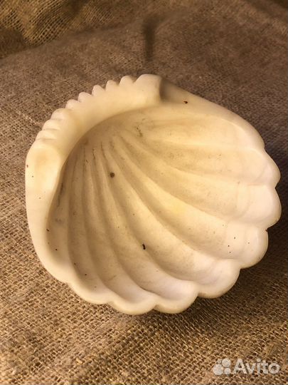 Пепельница ракушка СССР камень