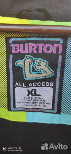 Горнолыжный костюм burton