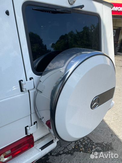 Муляж запасного колеса на Mercedes Гелендваген