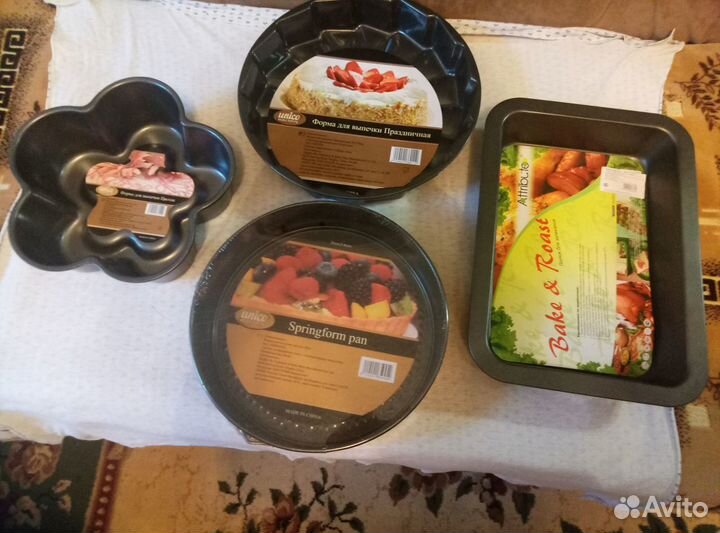 Протвини разные, набор для украшения тортов