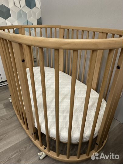 Детская кроватка-трансформер stokke sleepi