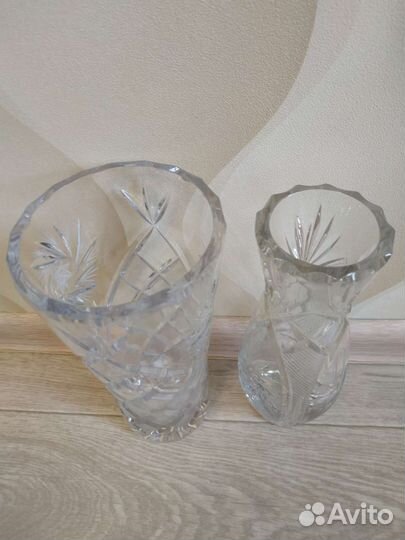 Хрустальная ваза