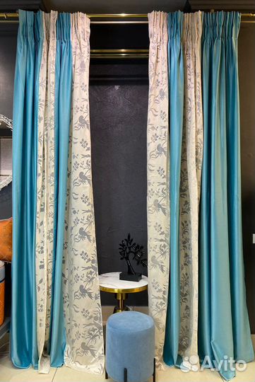 Авторские шторы из оригинальных тканей