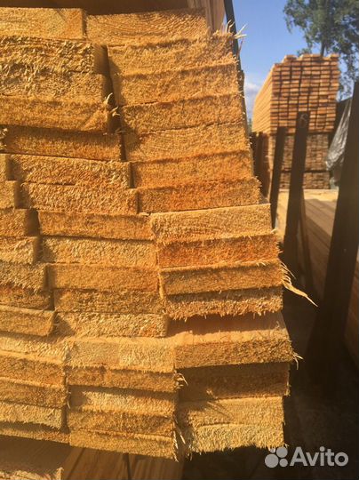 Доска обрезная хвоя 40x150x6000