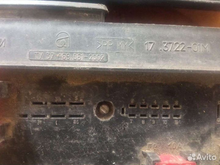 Монтажный блок ваз 2108