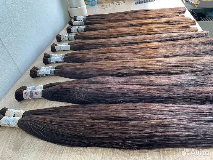 Волосы для наращивания срез 65 см