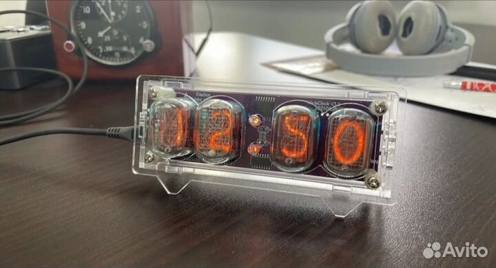 Nixie clock (часы на газоразрядных лампочках)
