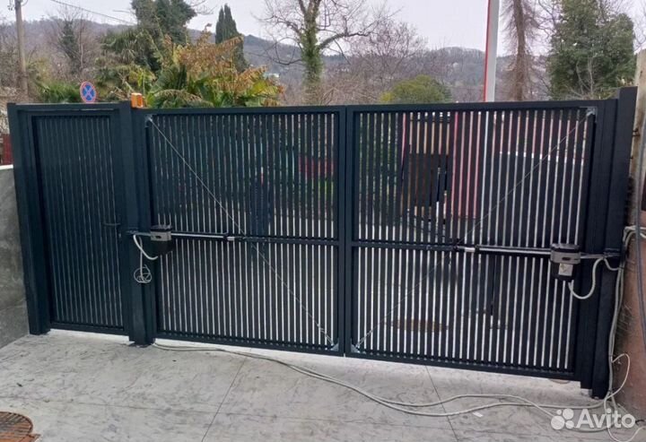 Автоматика распашных ворот произ. Alutech дост-а