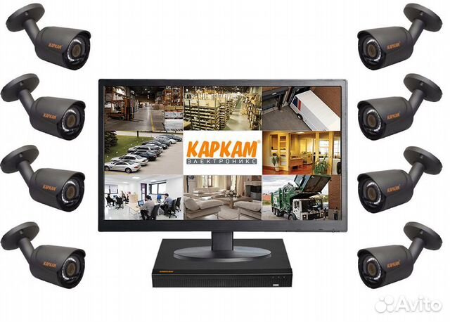 Комплект видеонаблюдения