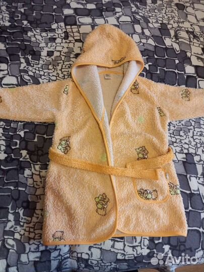 Детский махровый халат