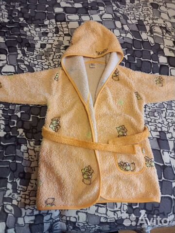 Детский махровый халат