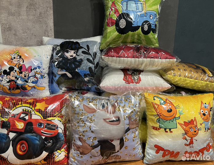 Плюшевые Панели для подушек