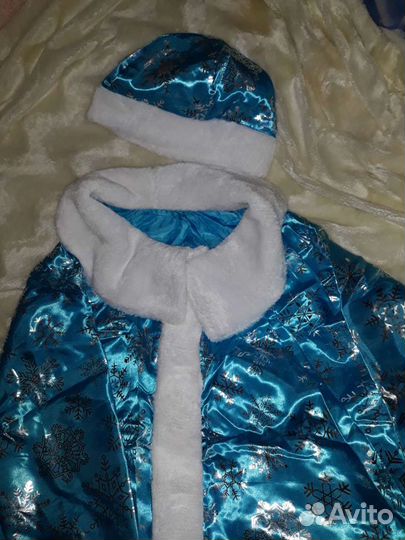 Костюм снегурки р 46-48