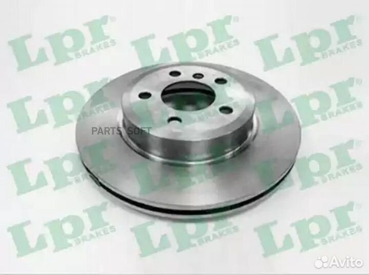 LPR B2002V Диск тормозной