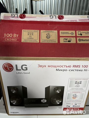 Музыкальный центр LG CM2460 купить в Москве | Электроника | Авито