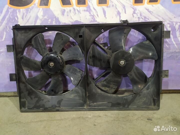 Mitsubishi lancer 10 диффузор с вентиляторами