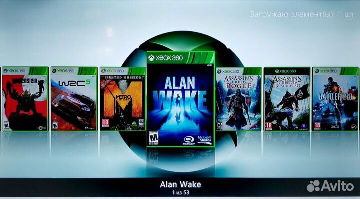 Xbox 360 slim freeboot + много игр