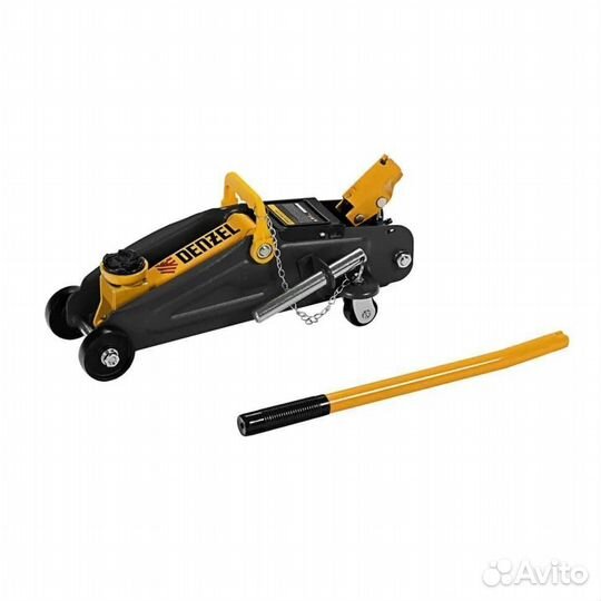 Домкрат Denzel подкатной, 2 т, 130-330 мм