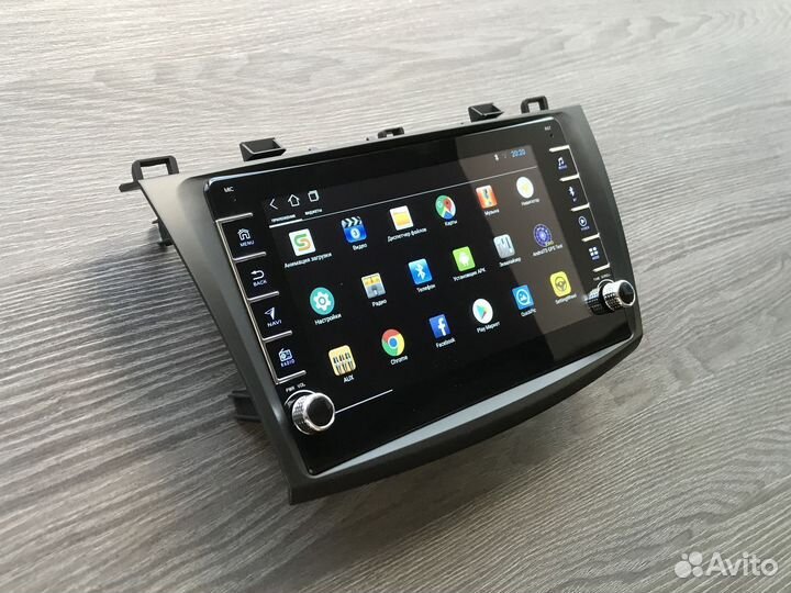 Магнитола Mazda 3 + физические кнопки