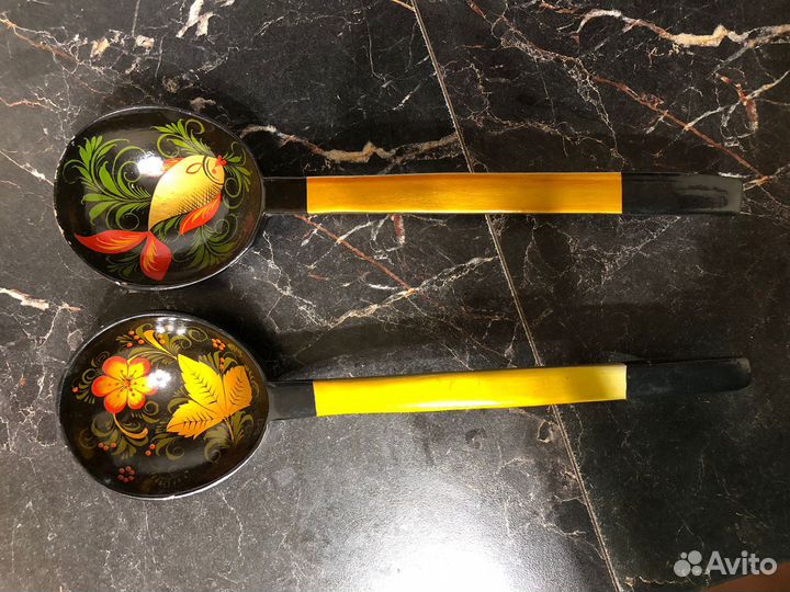 Деревянные ложки хохлома