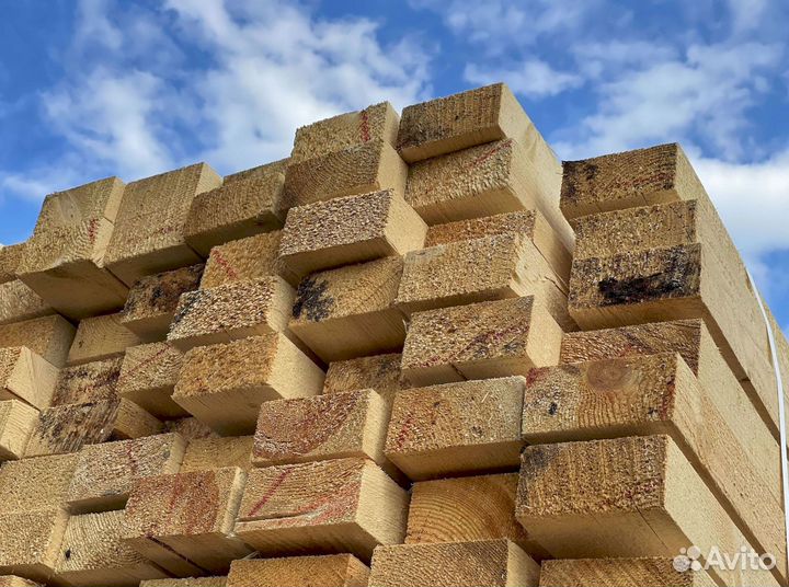 Доска обрезная 25х100х6000