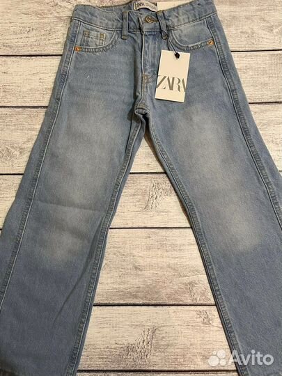Брюки джинсы zara