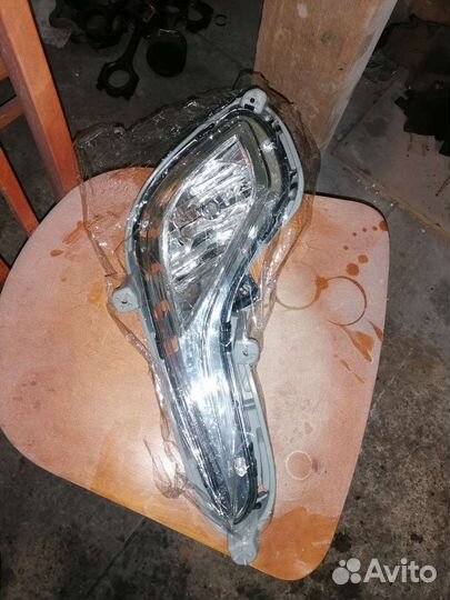 Противотуманные фары hyundai solaris 2012