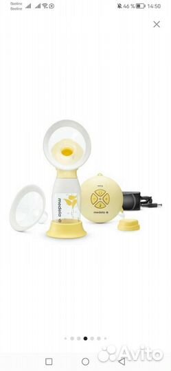 Молокоотсос электрический medela swing flex