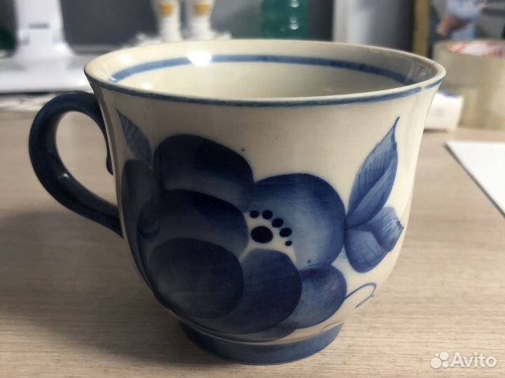 Чашки гжель